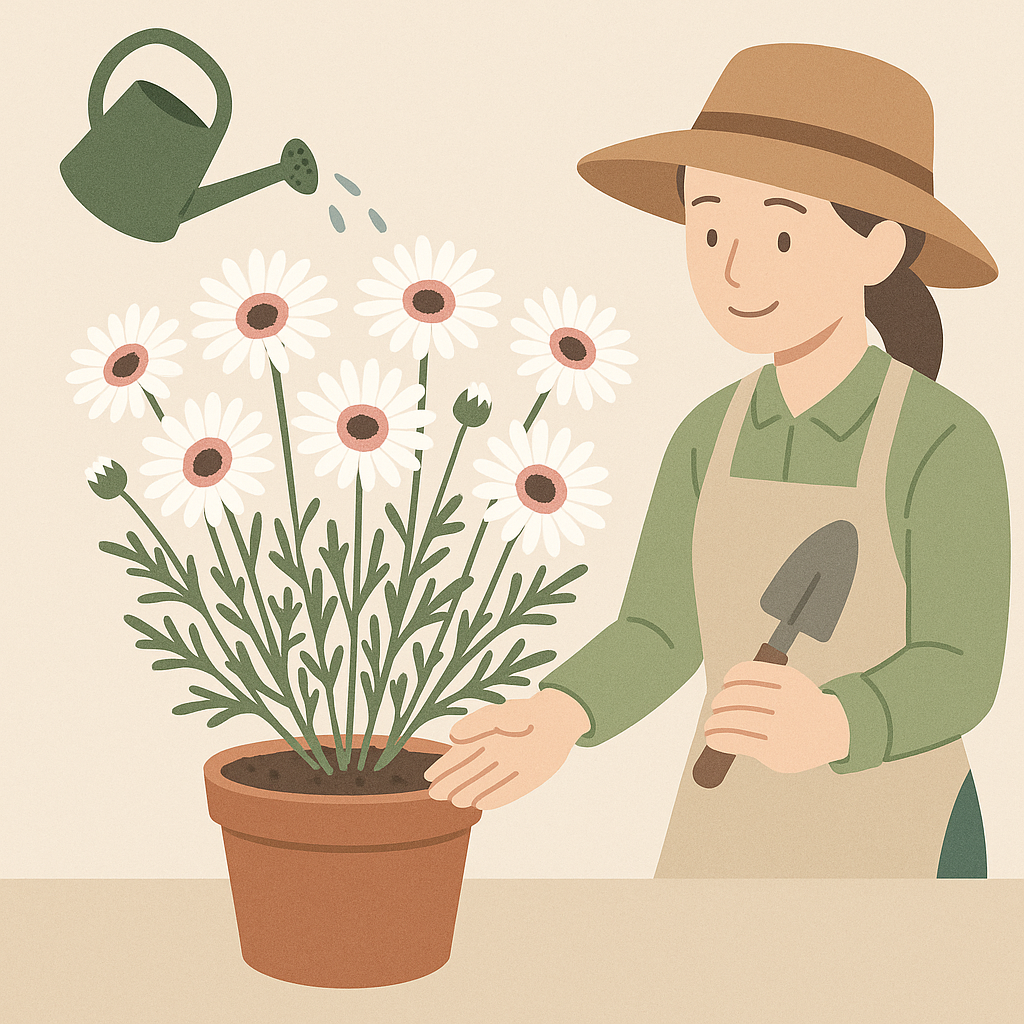 ローダンセマムの育て方は？初心者にも分かる育て方や夏越し方法を詳しく解説！