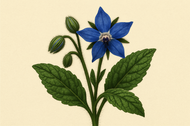 ボリジの効能・効果とは？星型の花を持つ可愛い花の隠れたハーブの力をご紹介！