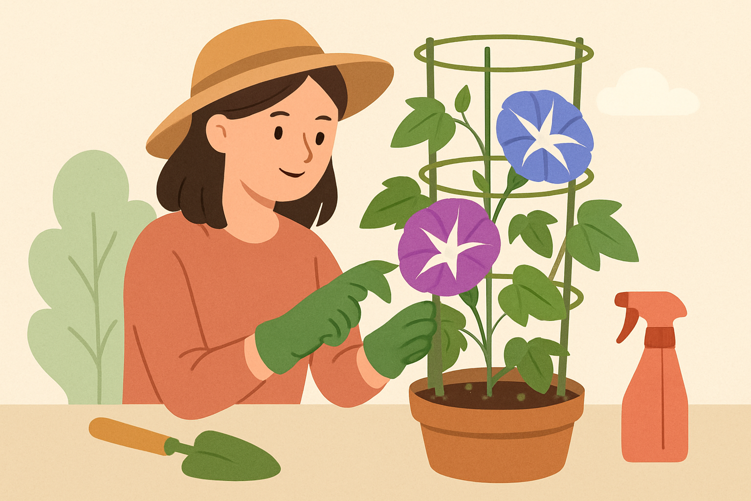 朝顔(アサガオ)を育てるコツは？初心者にも分かる育て方を詳しく解説！