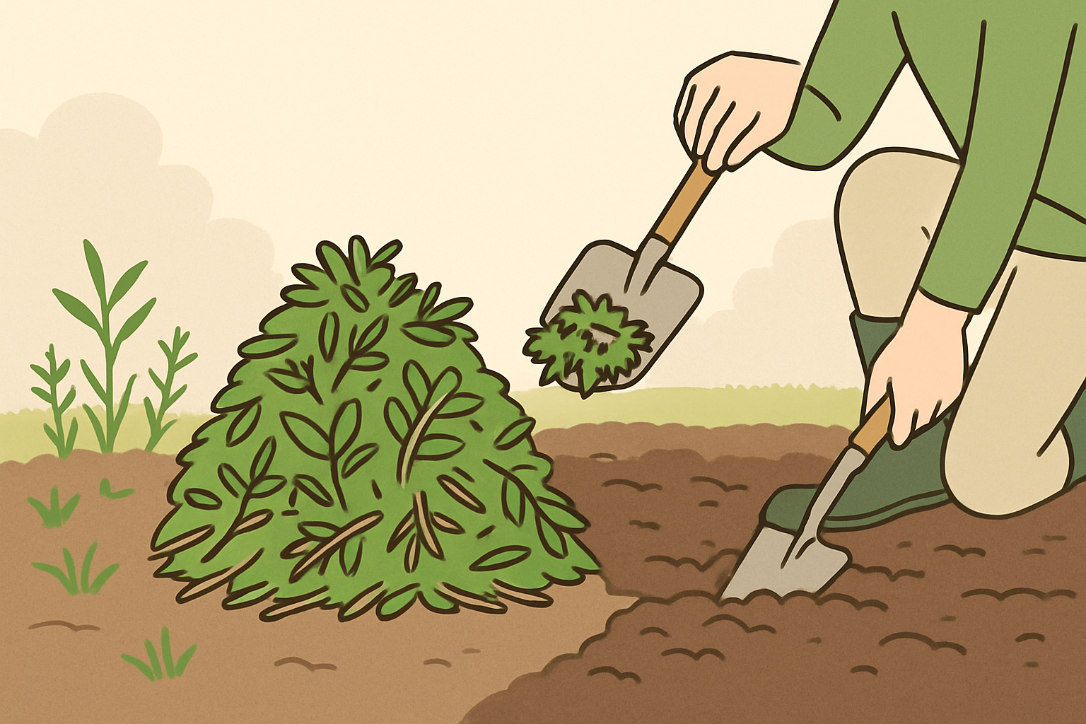 雑草堆肥で土作り！初心者でも簡単に作れる方法や使い方をご紹介！