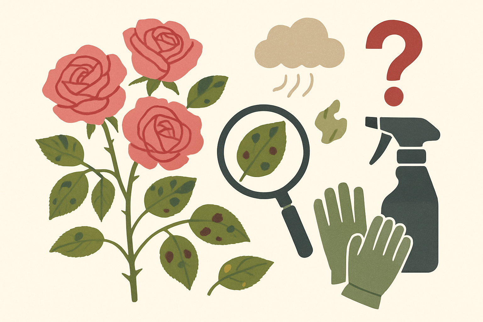 バラの病気対策は？効果的なお手入れと予防法も解説！