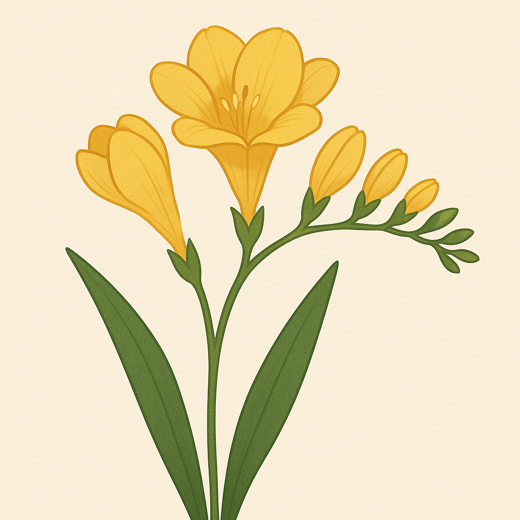 フリージアの花言葉を詳しく紹介！花名の由来や花言葉の意味とは？