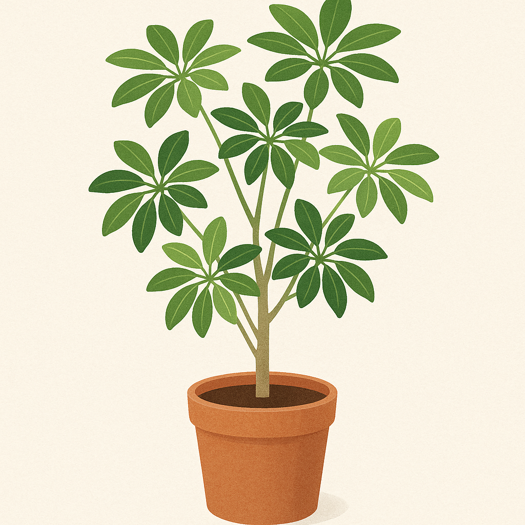 人気観葉植物シェフレラとは？丈夫で簡単な初心者おすすめの観葉植物をご紹介！