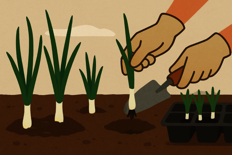 ネギの植え替え時期と方法は？失敗しない栽培のコツを解説