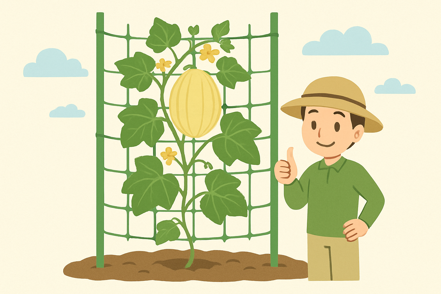 マクワウリの空中栽培のコツは？初心者でも簡単に始められる方法