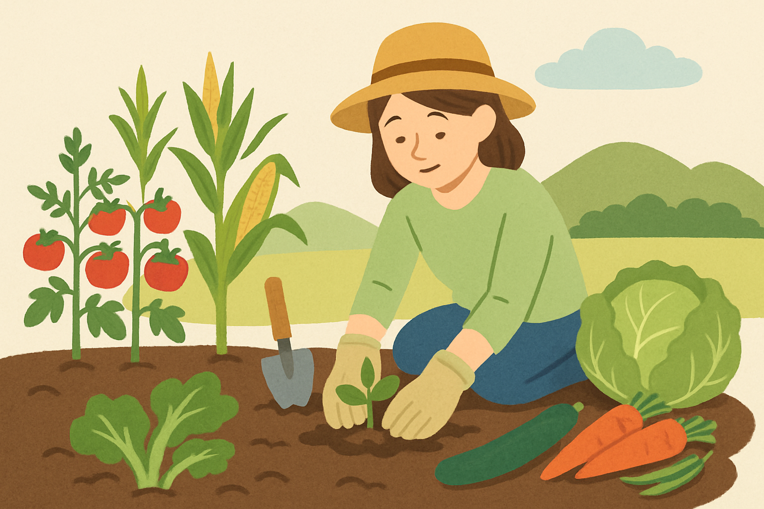 家庭菜園で元が取れる野菜は？初心者でも簡単に栽培できるおすすめ10選