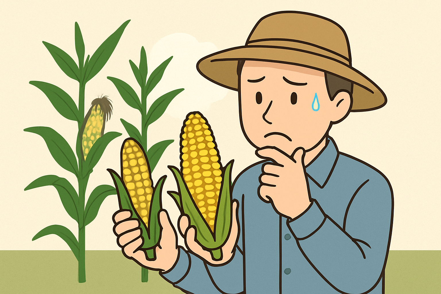 とうもろこし栽培の失敗例と対策は？美味しい実を収穫するコツ