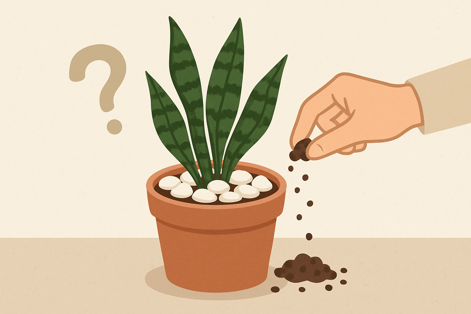 観葉植物に化粧石を使うデメリットは？正しい敷き方のコツを紹介