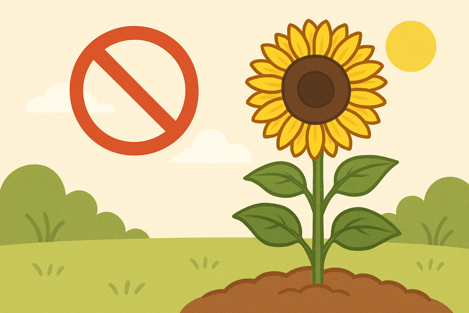 ひまわりを庭に植えてはいけない？迷信と真実、上手な育て方