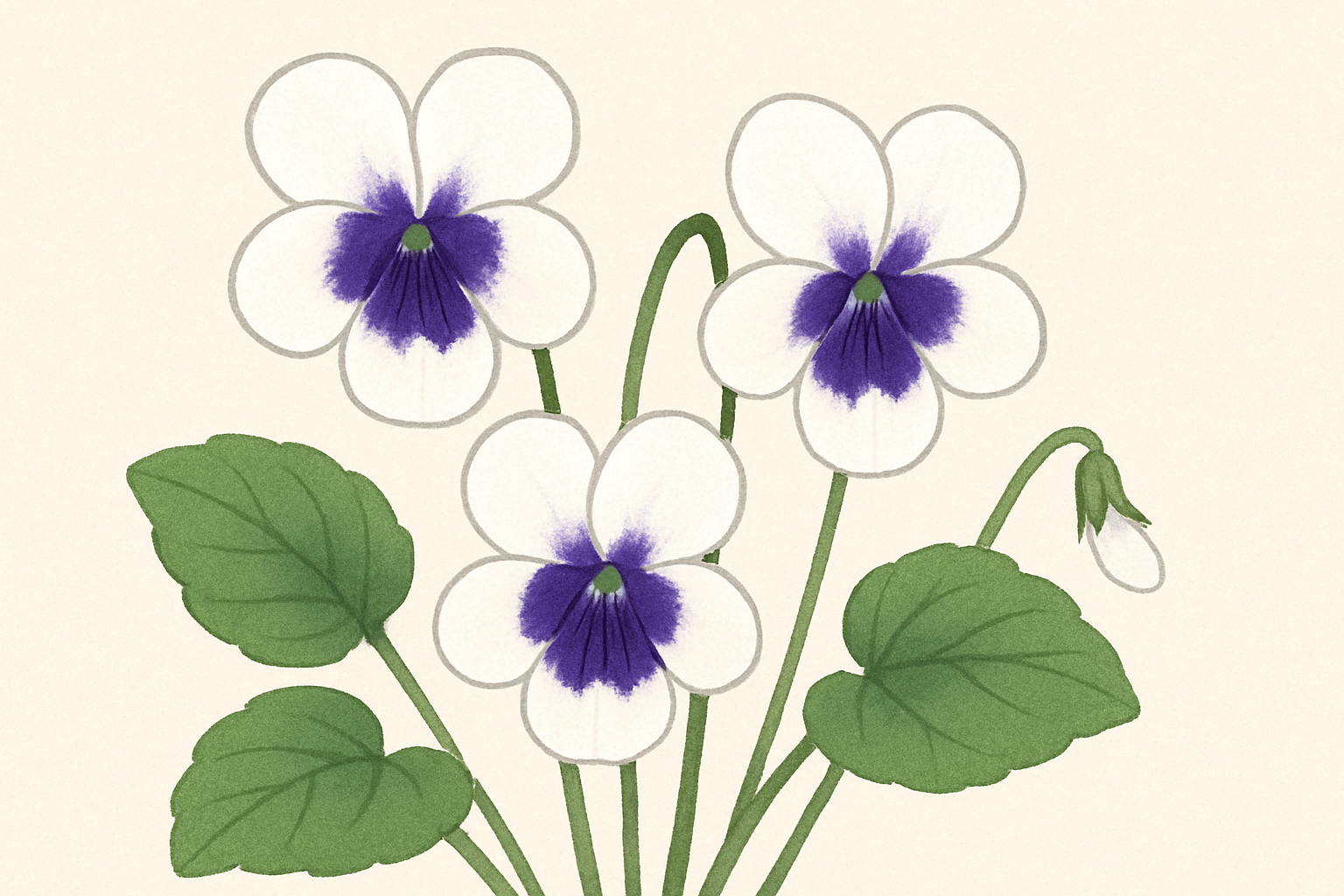 パンダスミレ(タスマニアビオラ)とは？特徴や育て方などご紹介！