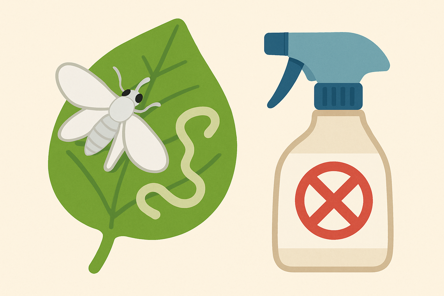 ハモグリバエの効果的な駆除方法とは?天敵退治方法を徹底解説!