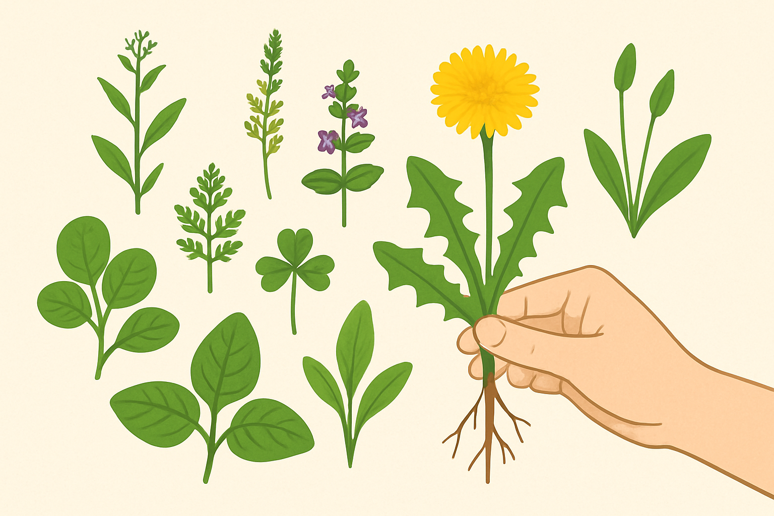 食べられる野草まとめ！実は食べれる身近な雑草を徹底紹介！