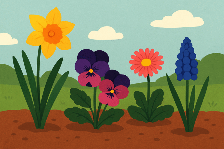 3月に植える花とは？人気の種類と育て方簡単にご紹介！