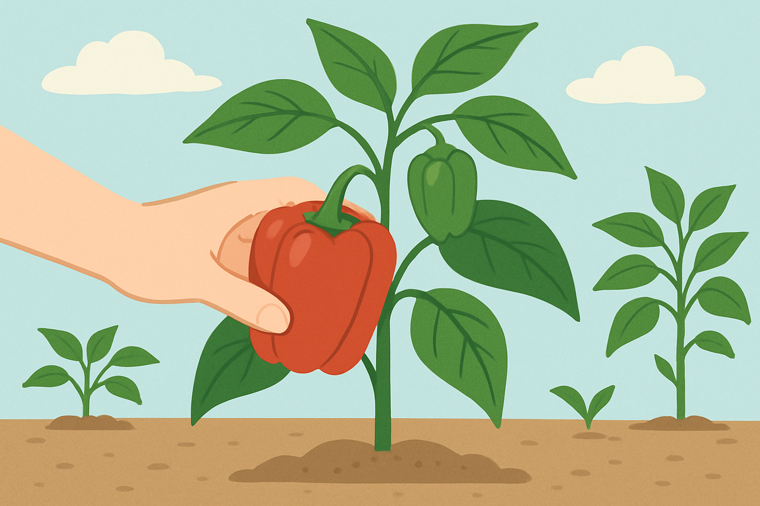パプリカの育て方とは？初心者でも失敗しない栽培方法のコツを徹底解説！