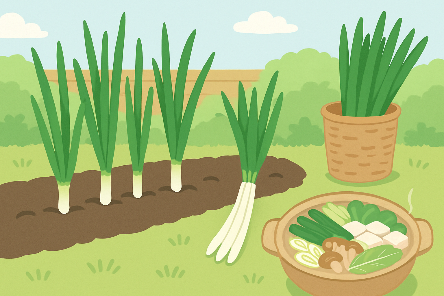 家庭菜園で九条ネギを栽培しよう！初心者でも簡単に育てる方法をご紹介！