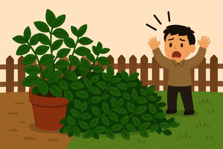 ミントテロは超危険？ミントを庭に植えてはいけない理由とは？