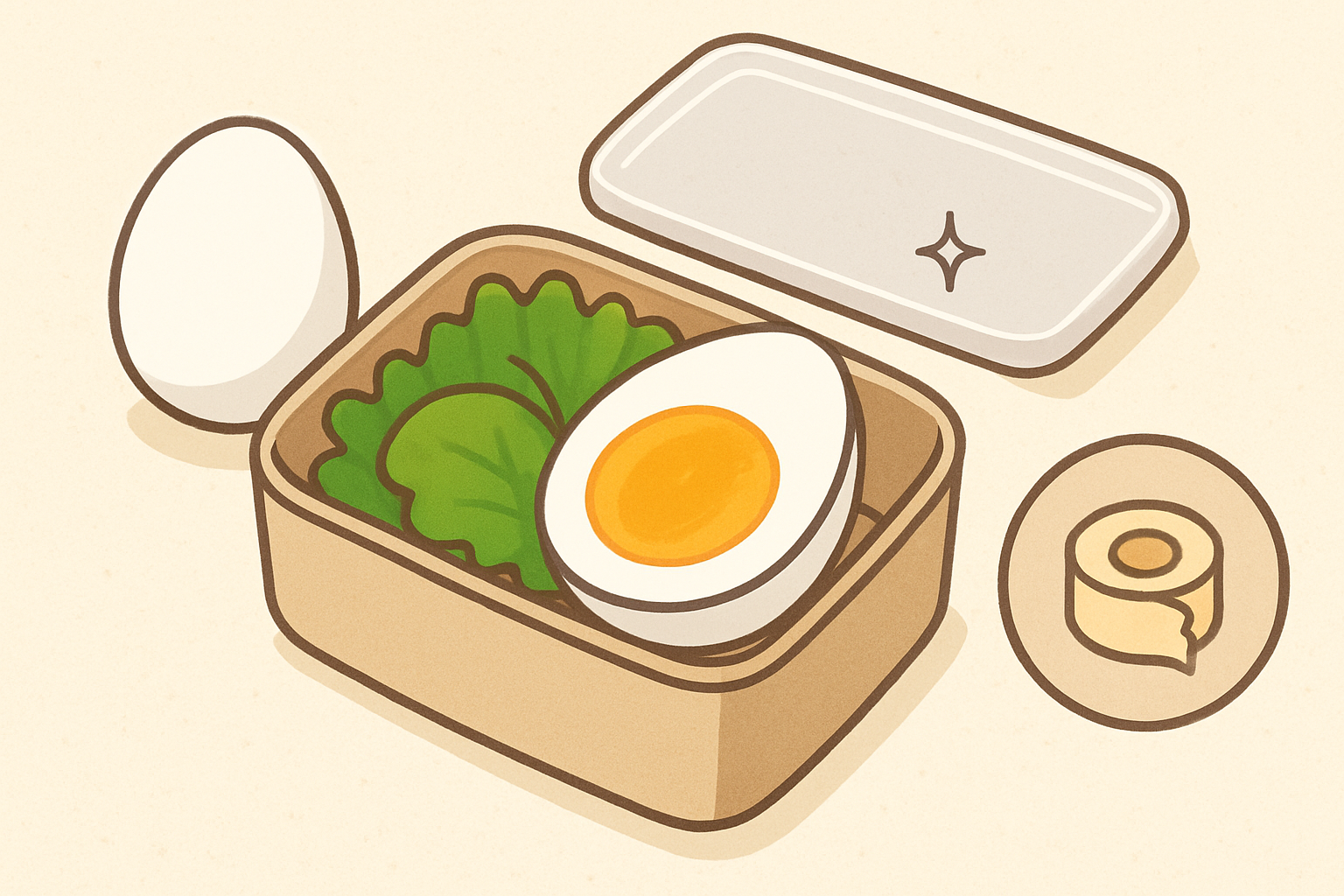 ゆで卵をお弁当に持って行く方法！美味しさキープの秘訣