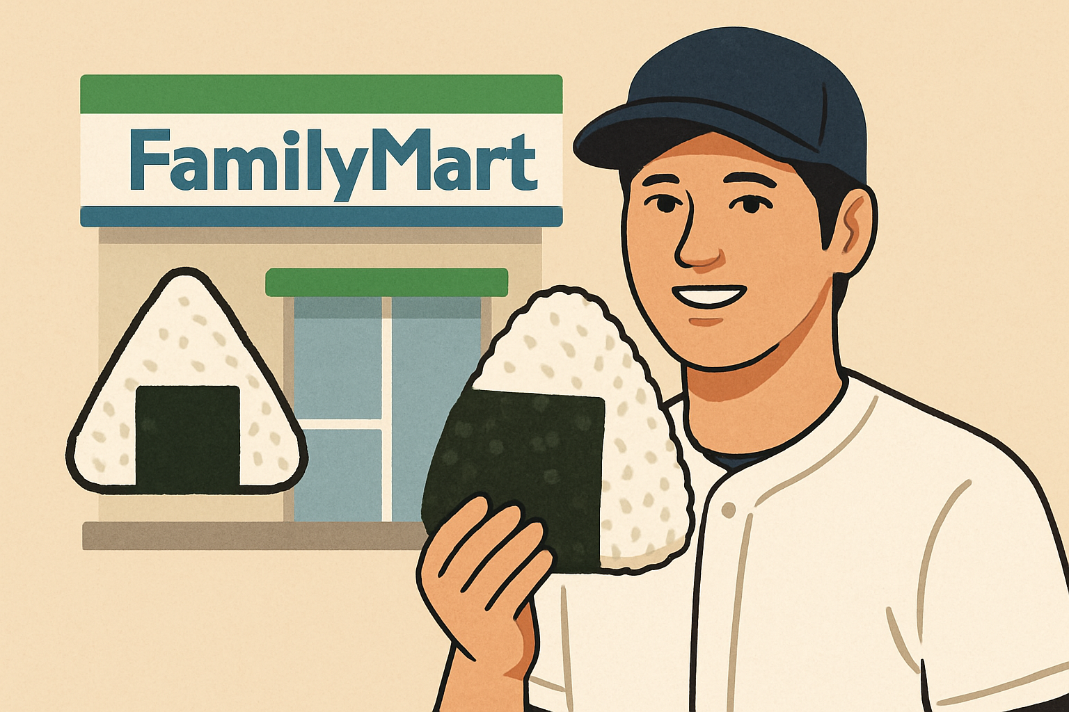 「ぼんご監修おむすび」の発売日と価格は？大谷翔平がCM出演するファミマの新商品