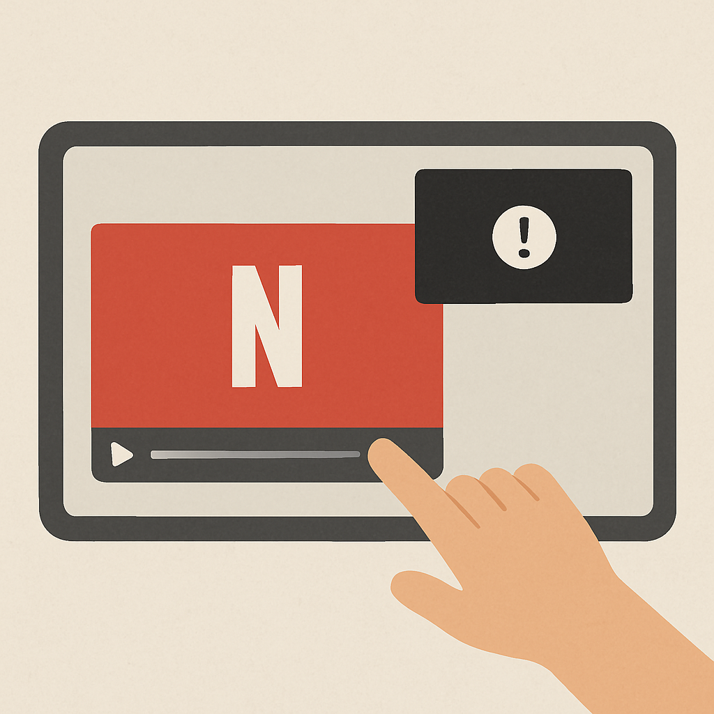 Netflixのピクチャインピクチャが使えなくなった？原因と対処法