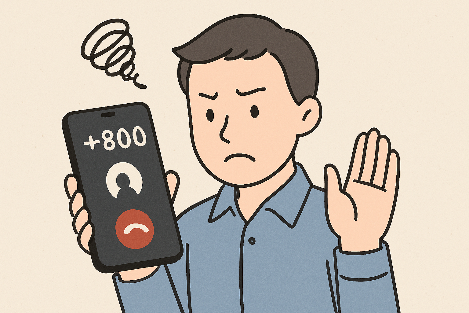 +800から始まる電話番号は出ない方がいい？怪しい詐欺の可能性も