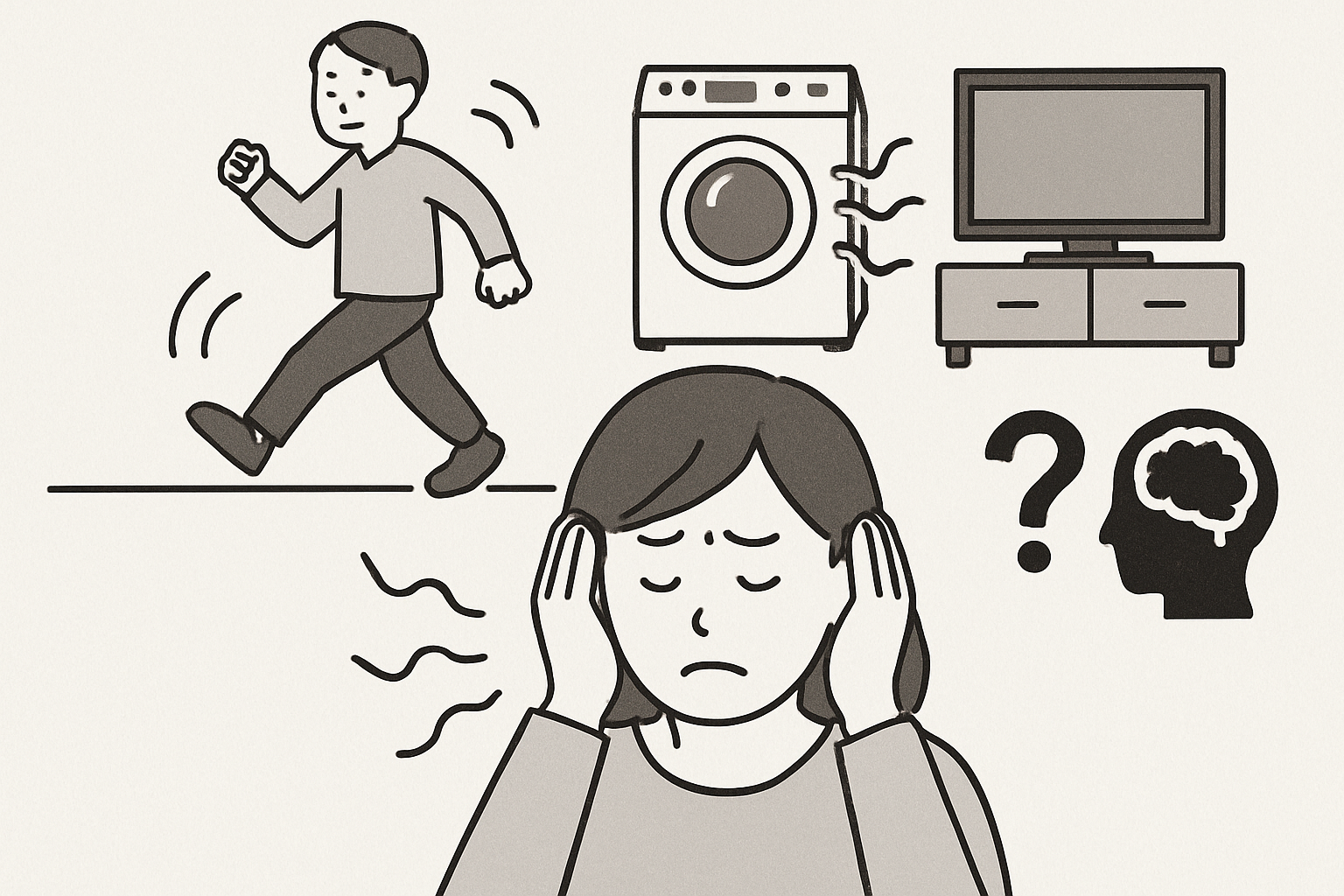 生活音がうるさい人の特徴と性格は？対処法や心理を解説