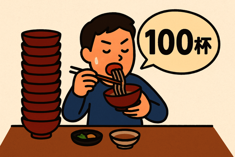 わんこそば100杯チャレンジの難易度と攻略法を徹底解説！