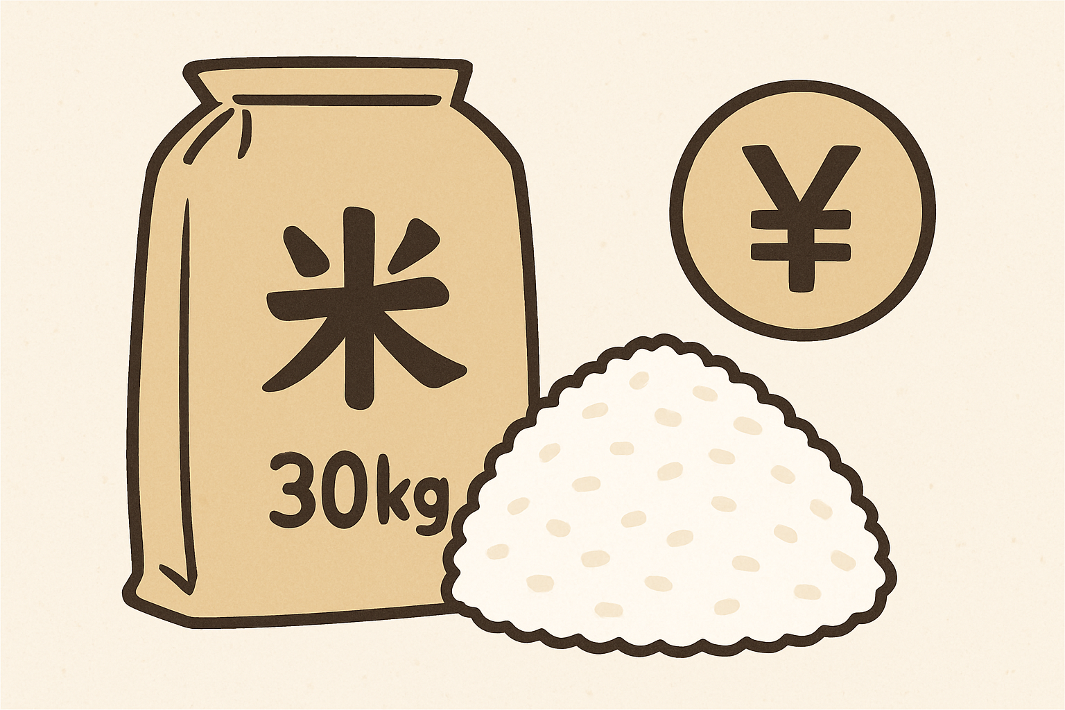 【令和の米騒動】新米30キロの値段相場は？2025年最新情報と購入のコツ