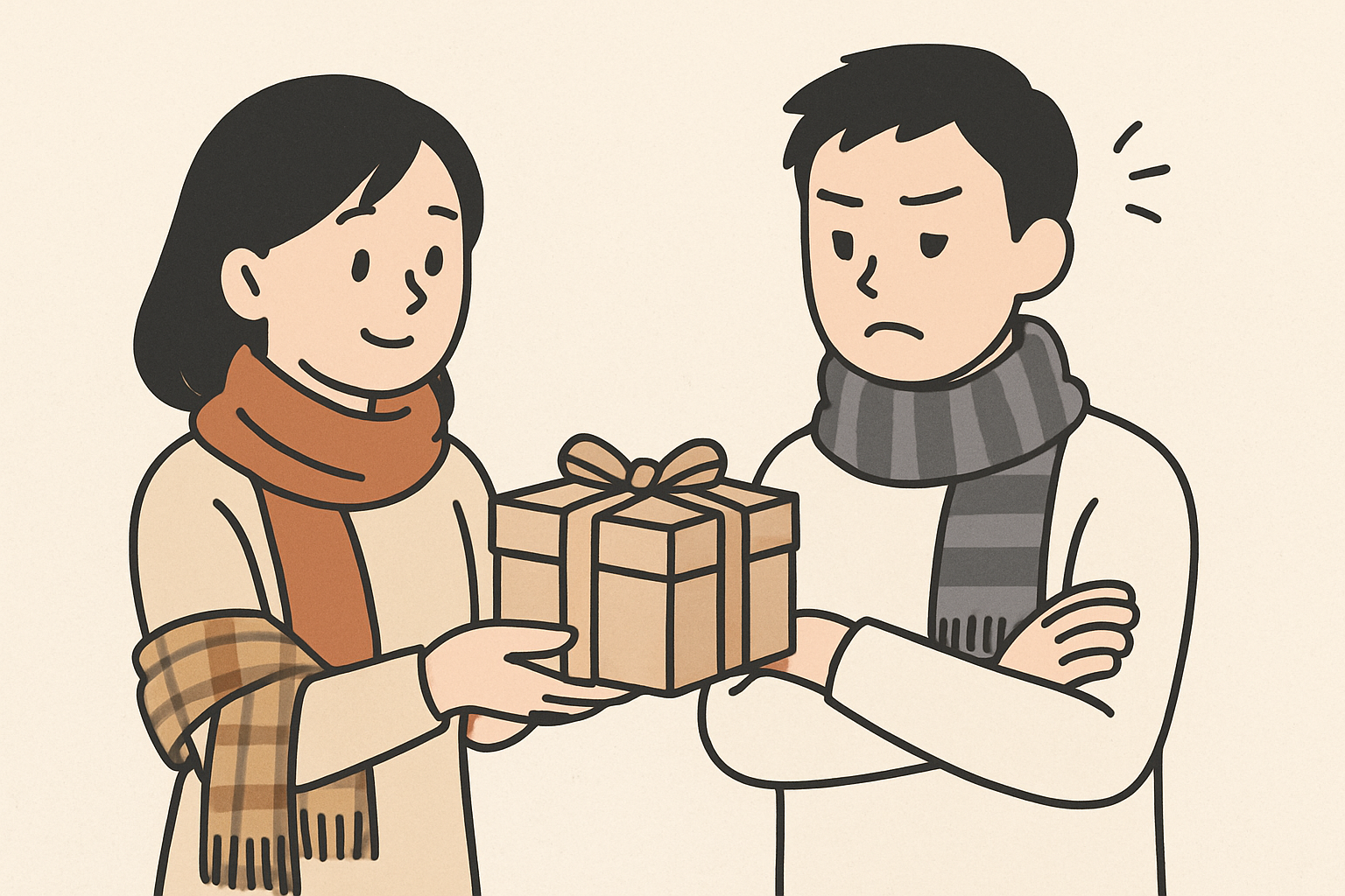 マフラーのプレゼントは重くて嬉しくない？失敗しない選び方と代替案