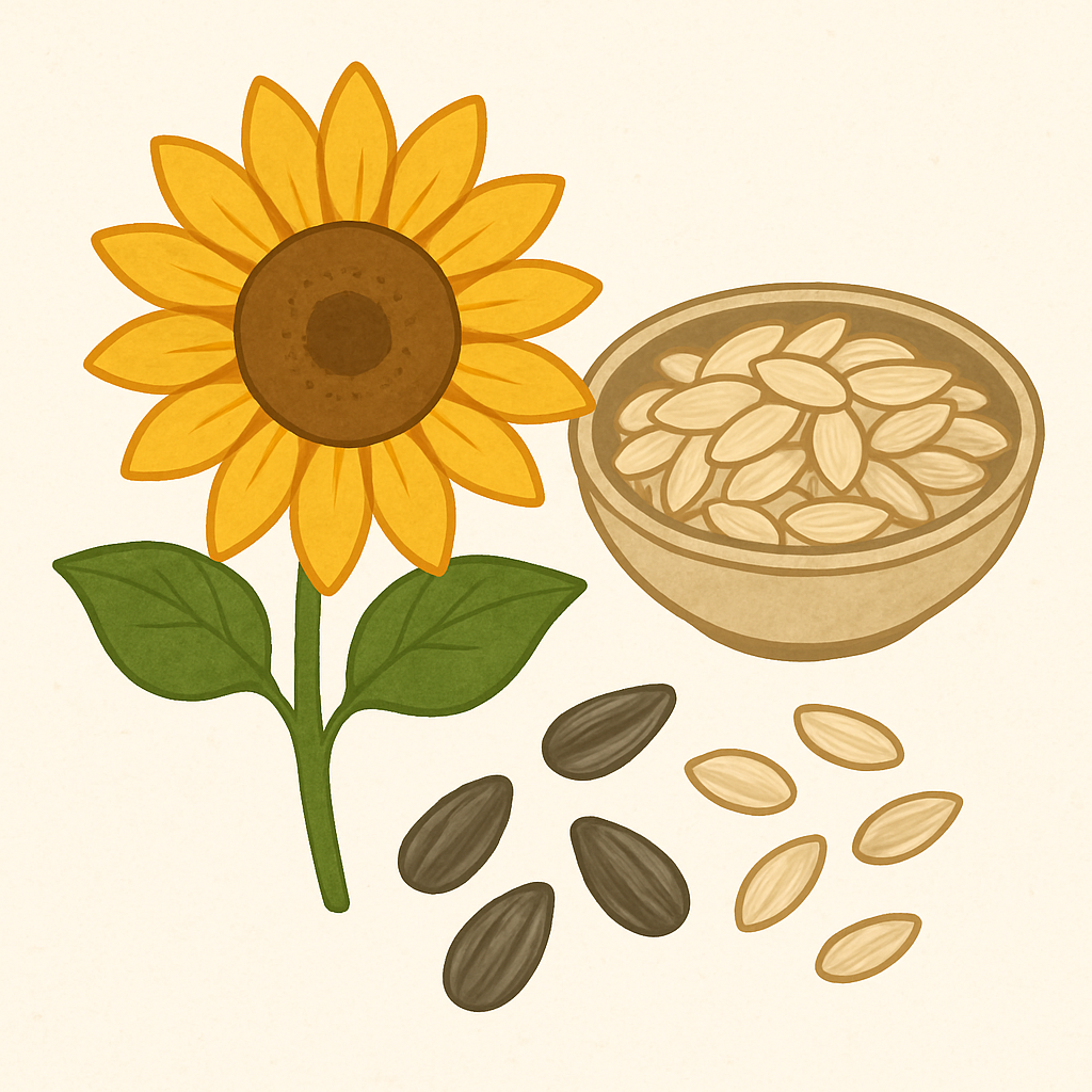ひまわりの種の栄養と美味しい食べ方！効果・効能も紹介