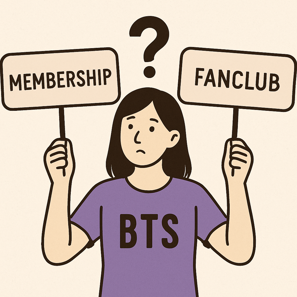 BTSメンバーシップとファンクラブの違いは？ARMYが知っておくべきポイント