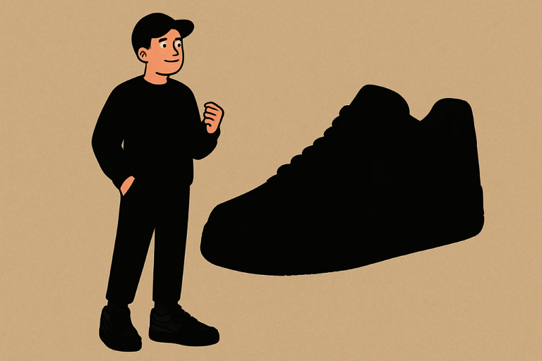 エアフォース1の黒はダサい？おしゃれに着こなすコツと人気の理由