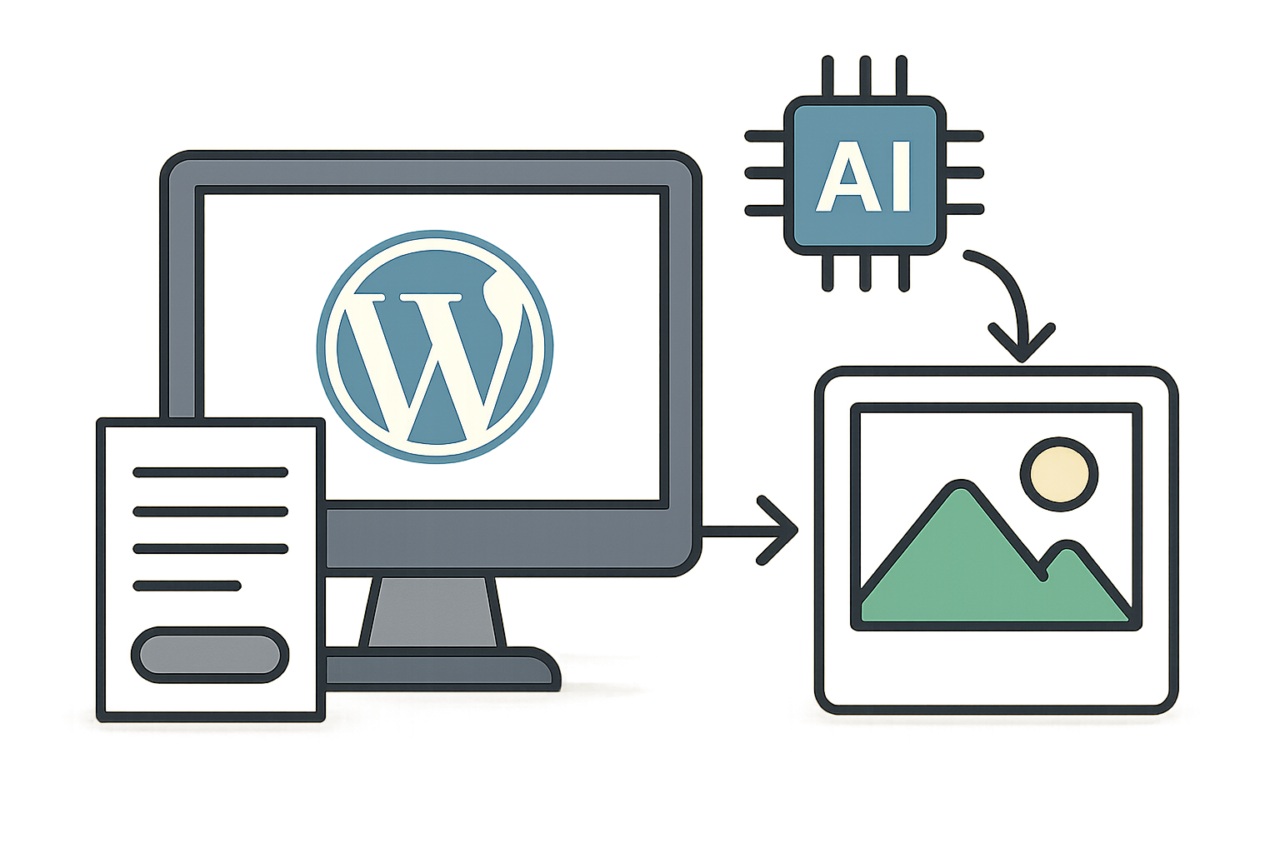 WordPress記事のアイキャッチ画像を自動生成！