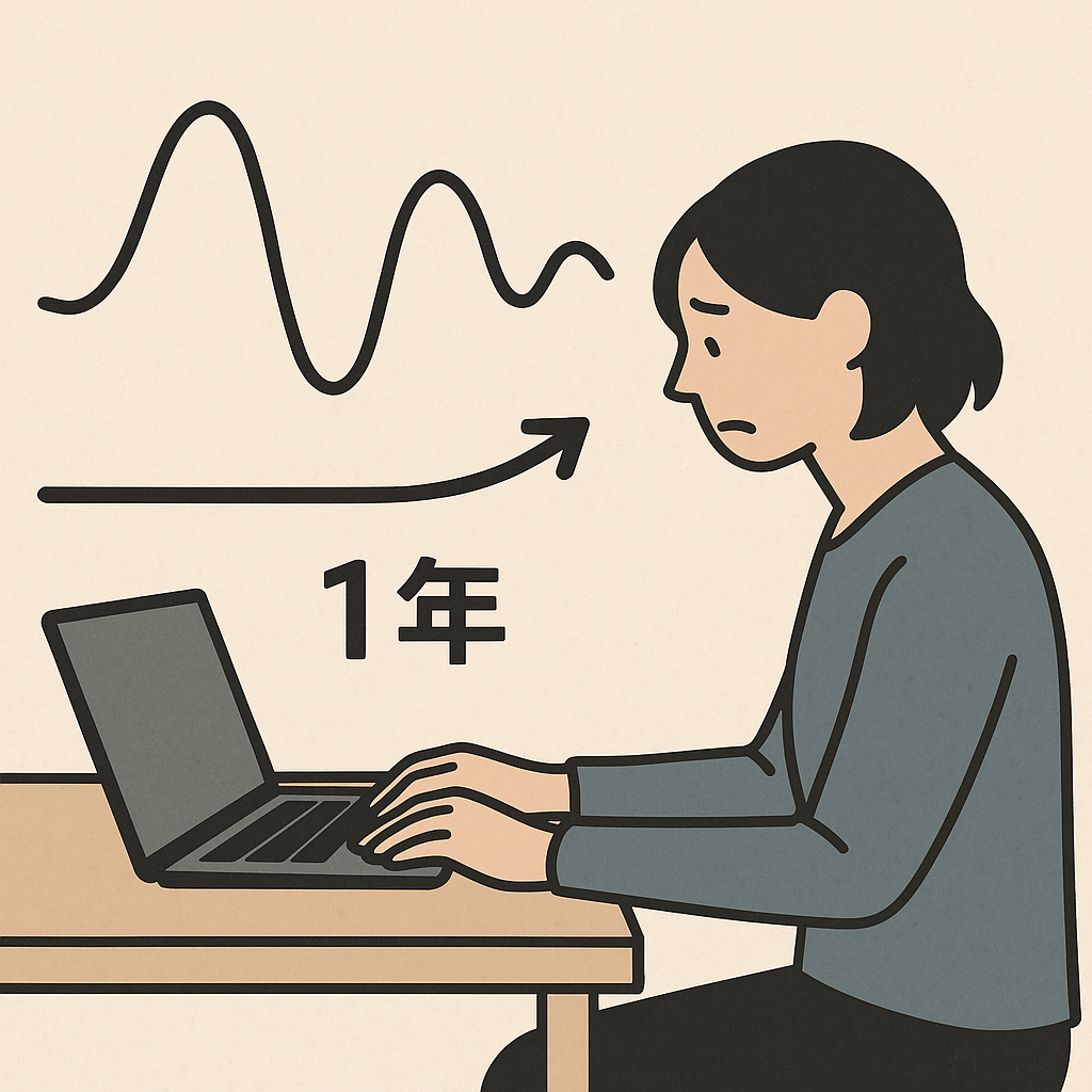 体調の波を前提にした非同期型の仕事で「1年を生き切る」設計をシミュレーション