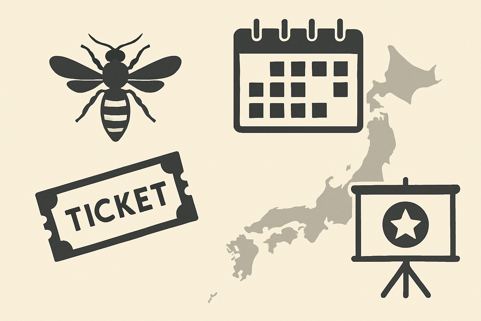 女王蜂の全国ツアー2025情報まとめ！日程、会場、チケット入手方法、特典を詳しく解説