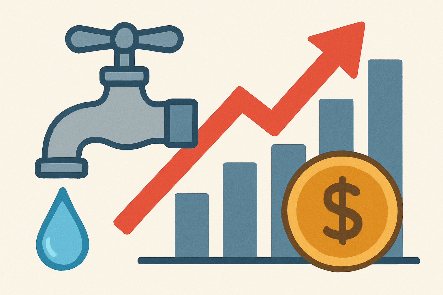 水道料金を値上げした自治体まとめ！値上げ率トップ3や理由を紹介！