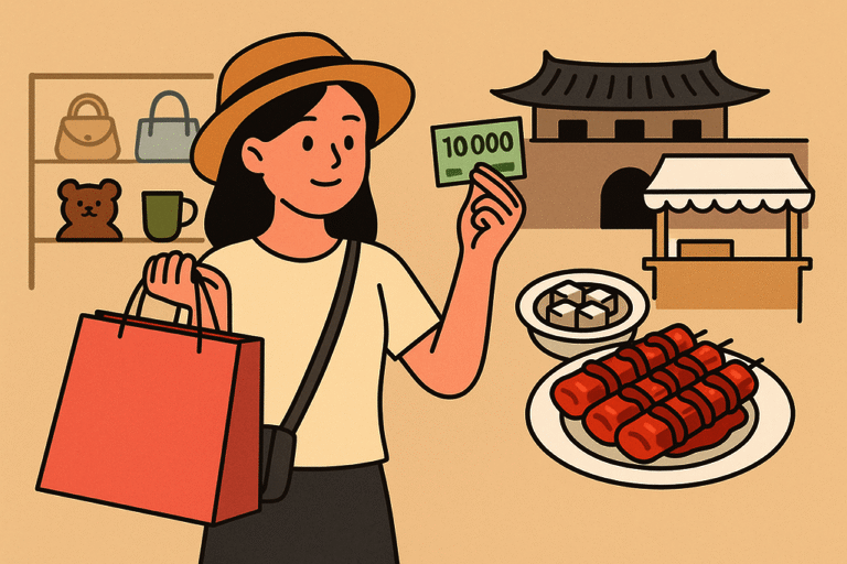 1万ウォンあったら何が買える？お得な買い物と韓国旅行の楽しみ方
