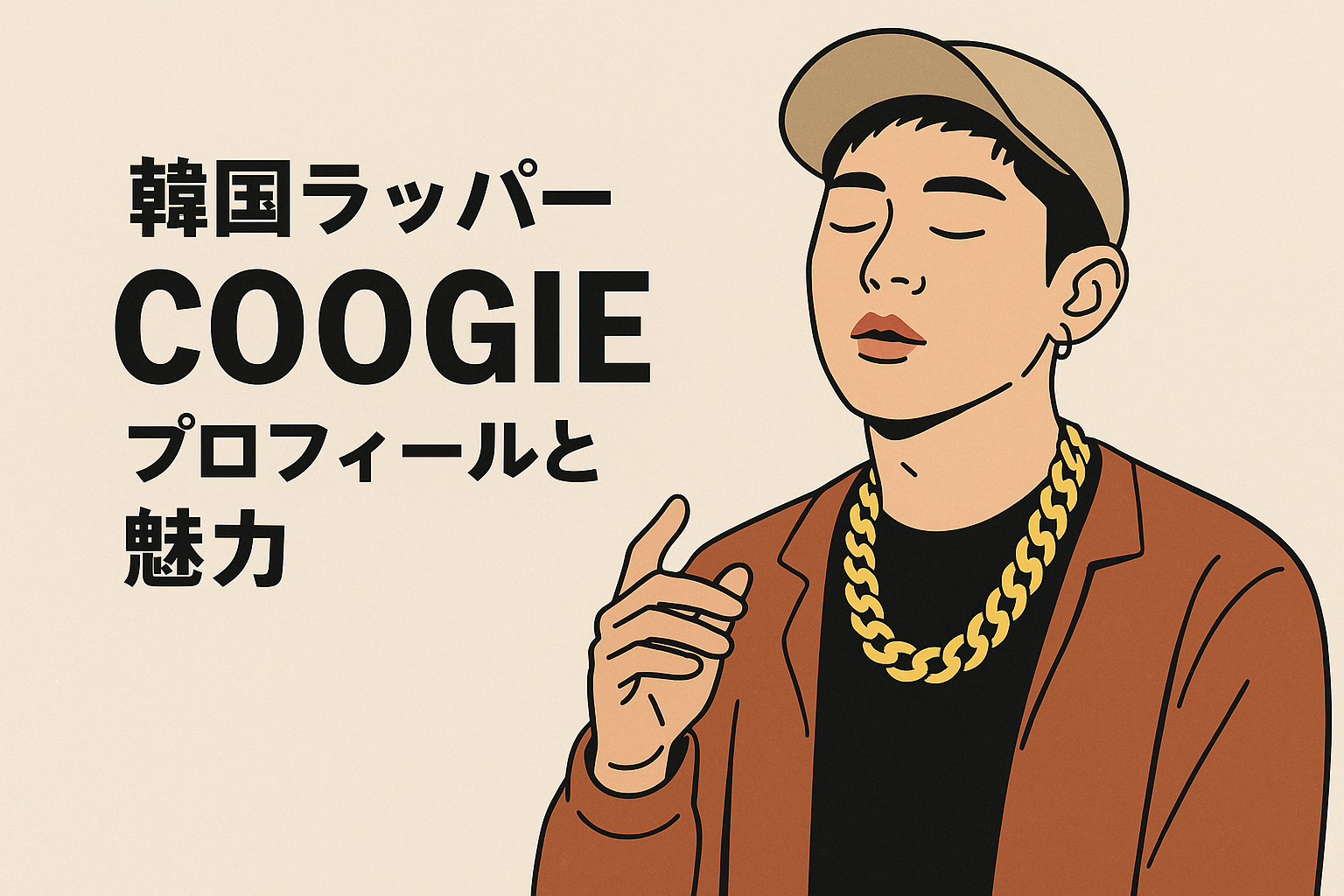 韓国ラッパーCOOGIEのプロフィールと魅力を徹底解剖