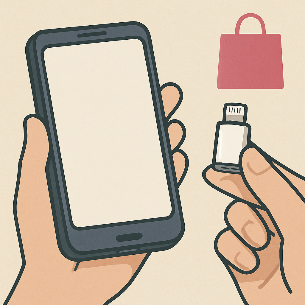 Type-Cからライトニングへの変換アダプタはダイソーで買える？