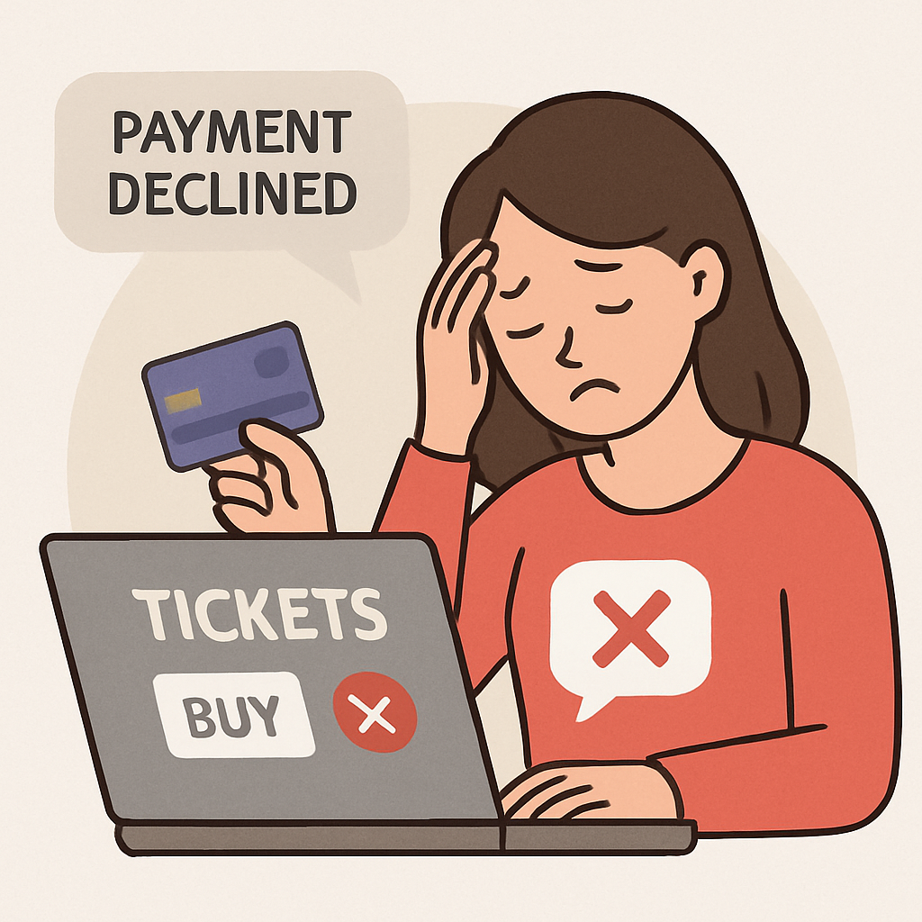 韓国チケッティングで弾かれないクレカ選び！決済エラー回避のコツ