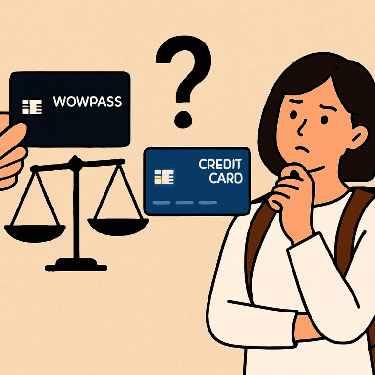 韓国旅行でWOWPASSとクレジットカードはどっちがお得？徹底比較