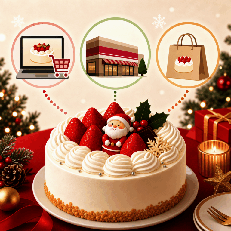 マックスバリュのクリスマスケーキ2026｜予約方法・通販・店頭受取を比較
