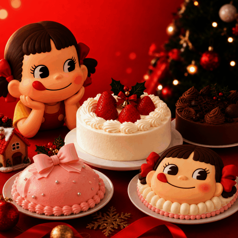 不二家のクリスマスケーキ2026｜予約方法・限定品・ペコちゃんケーキをチェック