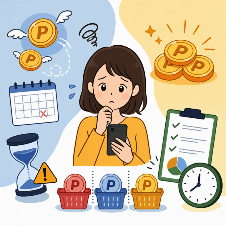 【2026年版】楽天・dポイント・PayPayの有効期限を比較｜失効させないポイ活の管理術