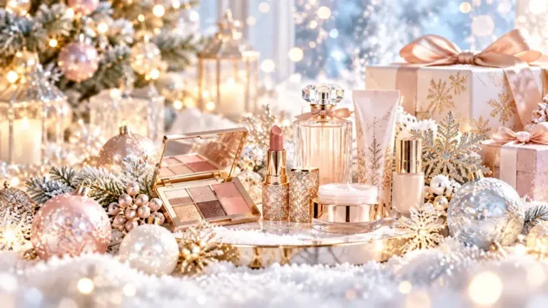 冬のきらめきに包まれたクリスマスコフレのギフトとコスメ